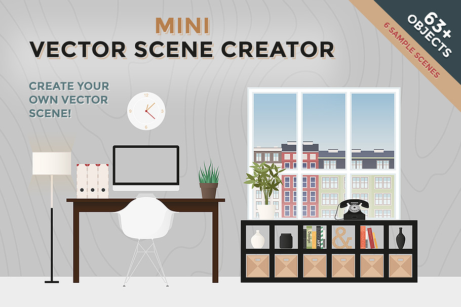 Mini Vector Scene Creator in Graphics - product preview 8