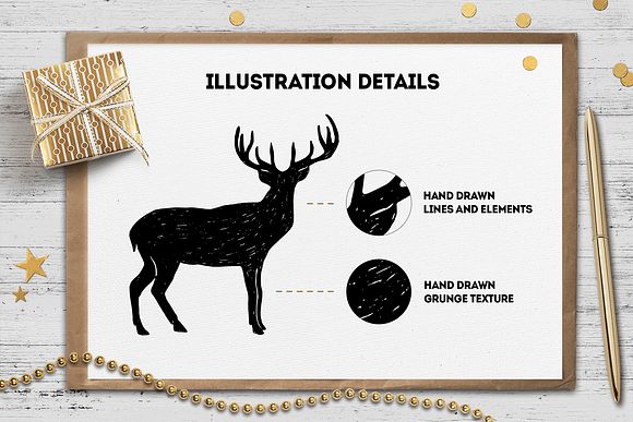 Hand Drawn Winter Collection in Illustrations - product preview 1