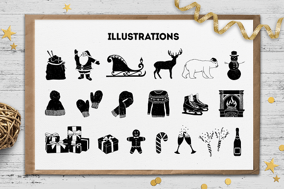 Hand Drawn Winter Collection in Illustrations - product preview 2
