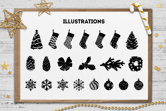 Hand Drawn Winter Collection in Illustrations - product preview 3