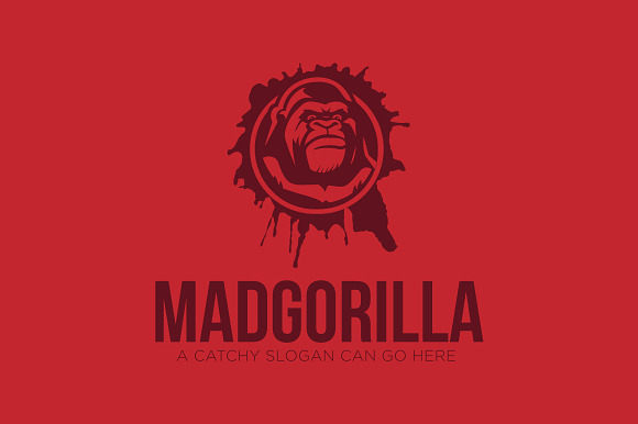 Mad Gorilla Logo in Logo Templates - product preview 4