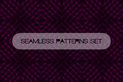 Set of seamless backgrounds