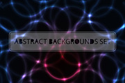 Set of abstract backgrounds. Vector