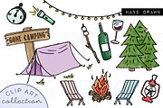 Camping Clip Art Collection