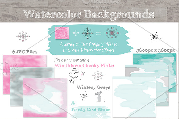 Hand-Sketched Winter Wonderland in Objects - product preview 3