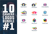 10 Camera Logo Bundle #1