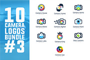 10 Camera Logo Bundle #3