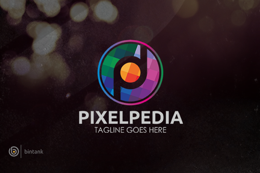 Pixel Pedia Logo in Logo Templates - product preview 8