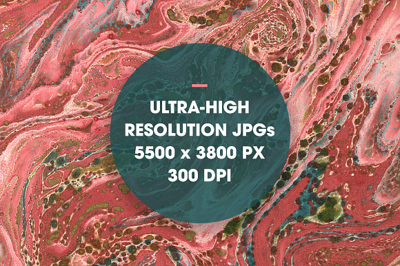15 Authentic Marbled Paper Textures in Textures - product preview 2