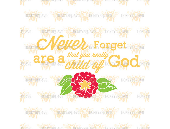Child of God Flower in Illustrations - product preview 1