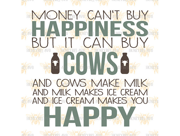 Cows Can Buy Happiness in Illustrations - product preview 1