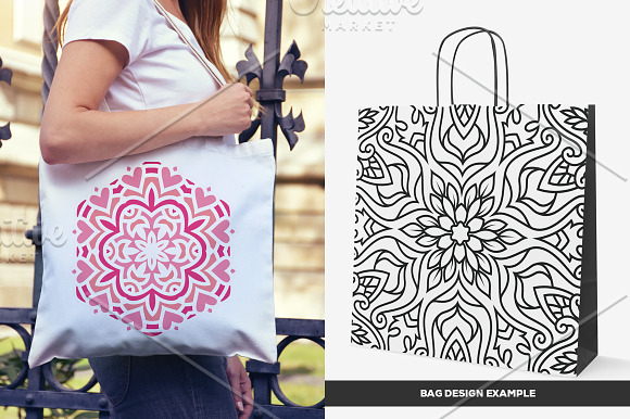 500 Vector Mandala Ornaments in Illustrations - product preview 25