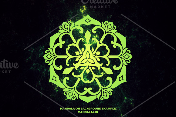 500 Vector Mandala Ornaments in Illustrations - product preview 30