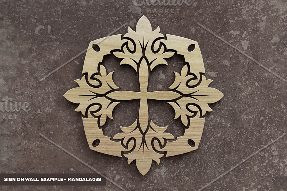 500 Vector Mandala Ornaments in Illustrations - product preview 36