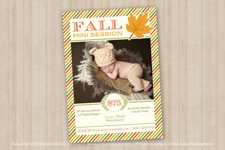 Fall Marketing Board Template in Brochure Templates - product preview 8