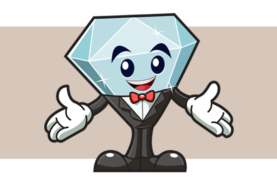 Diamond Mascot