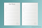 Daily Planner A5 Inserts