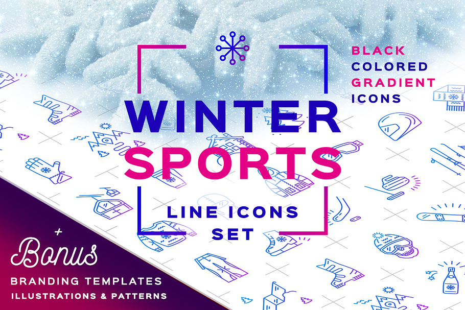 Winter Sport Icons Branding Graphics in Sports Icons - product preview 8