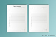 Daily Planner A5 Printable Insert