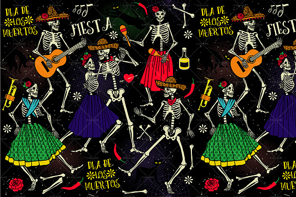 Day of the Dead Collection.Vol. 1 in Patterns - product preview 1