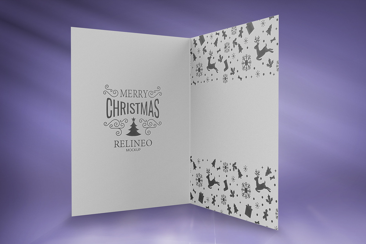 Christmas Card Mock-up#7 in Print Mockups - product preview 8
