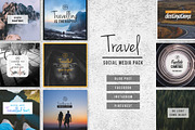 TRAVEL - Social Media Pack