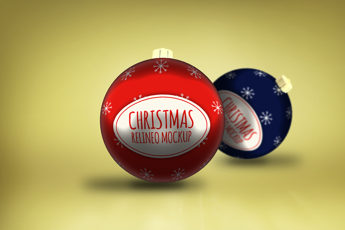Christmas Ornament Mock-up#3 in Print Mockups - product preview 8
