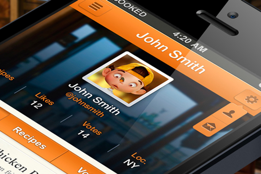 Cooked iPhone App Template