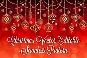 Christmas Ornaments Texture