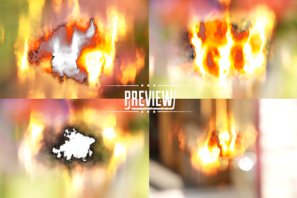 Fire Textures in Textures - product preview 1