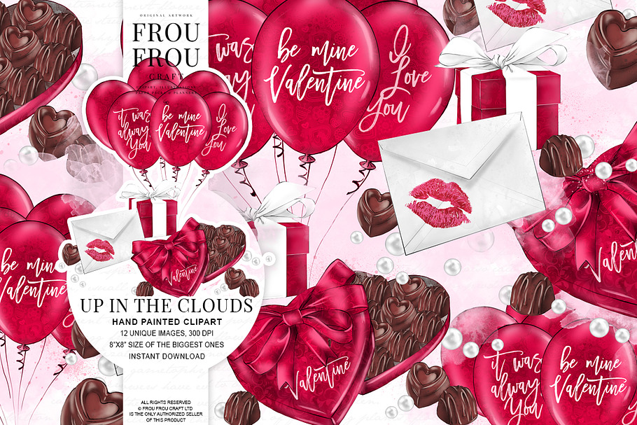 Romantic Valentine Clip Art