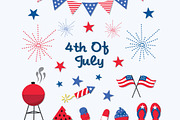 4th of July Independence Day Clipart