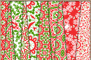 Christmas Red and Green Papers 2