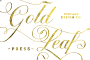 Gold Leaf Press - Glitter Update