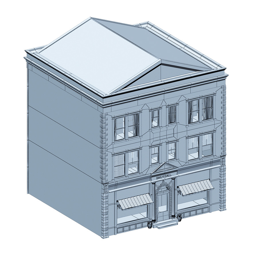 Apartment Building  Low Poly  in Architecture - product preview 4