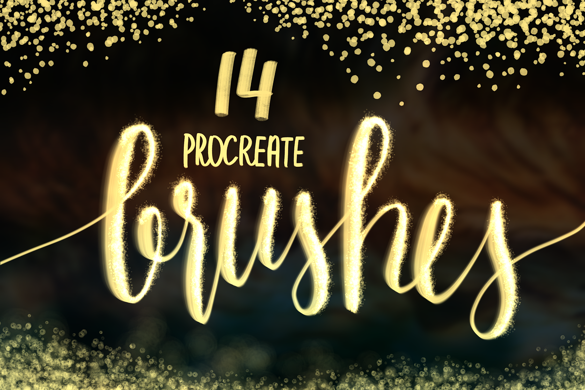 Procreate Light and Effect Lettering in Photoshop Brushes - product preview 8