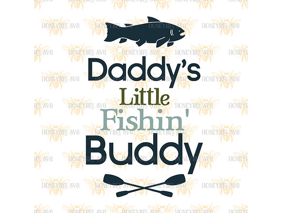 Daddy's Little Fishin' Buddy in Illustrations - product preview 1