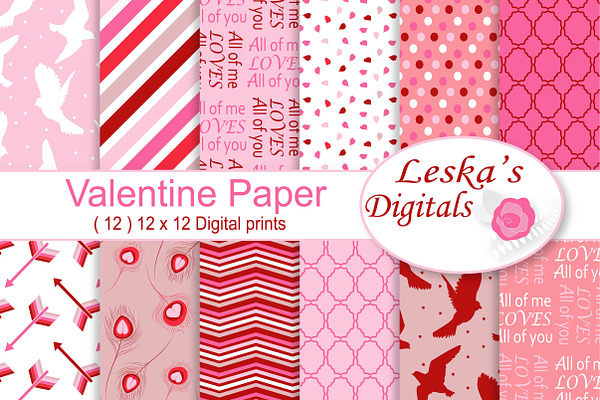 Valentine Digital Paper