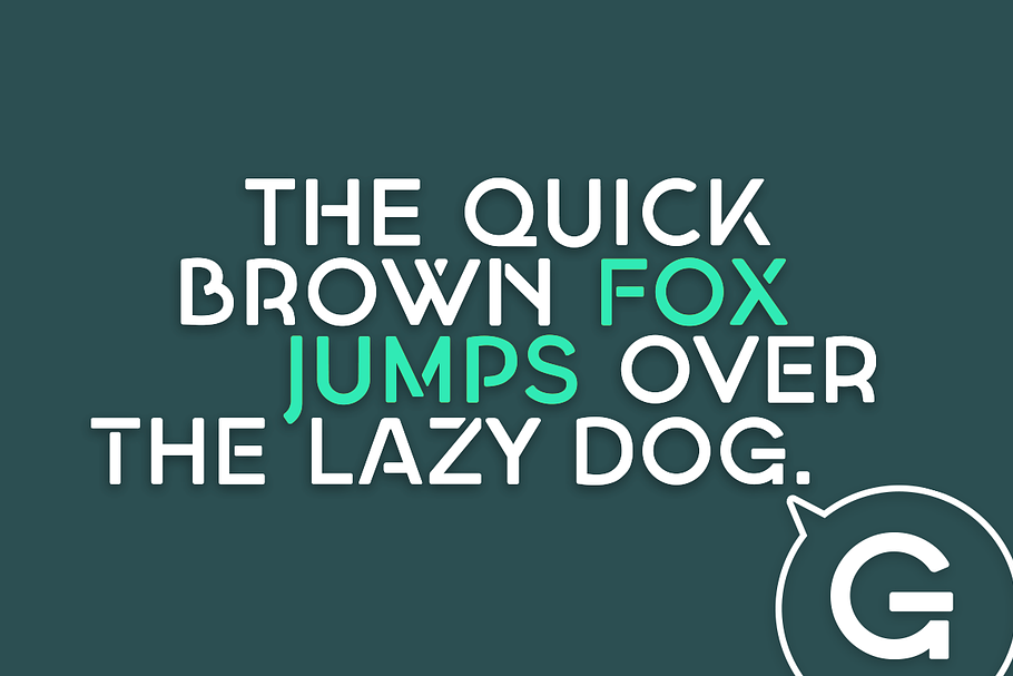 Georgina - A Stencil Hybrid Font in Stencil Fonts - product preview 8