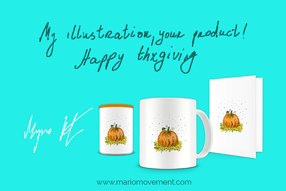 Pumkin for thanksgiving in Illustrations - product preview 1