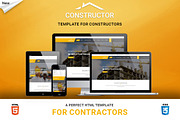 Construction HTML Landing Page 