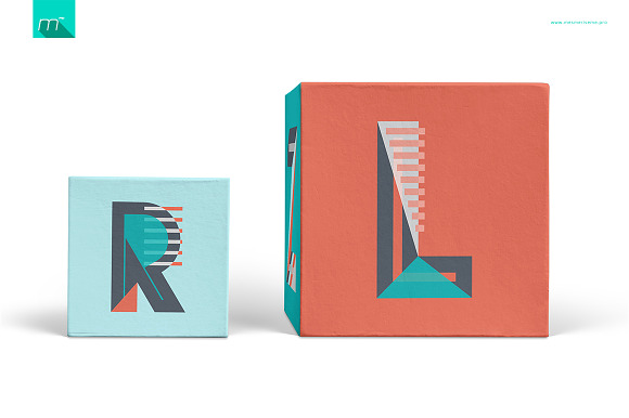 Decorative Cubes Mock-up in Product Mockups - product preview 4