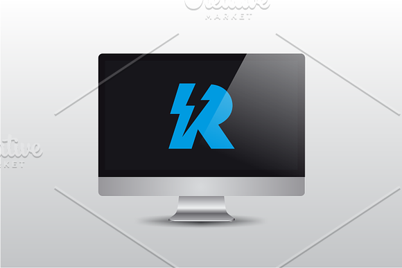 Revolt - Letter R Logo in Logo Templates - product preview 1