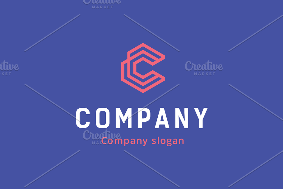 Company (Letter C Logo) in Logo Templates - product preview 8