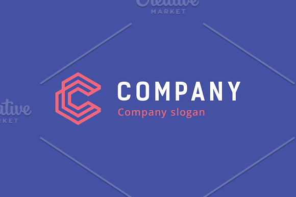 Company (Letter C Logo) in Logo Templates - product preview 3