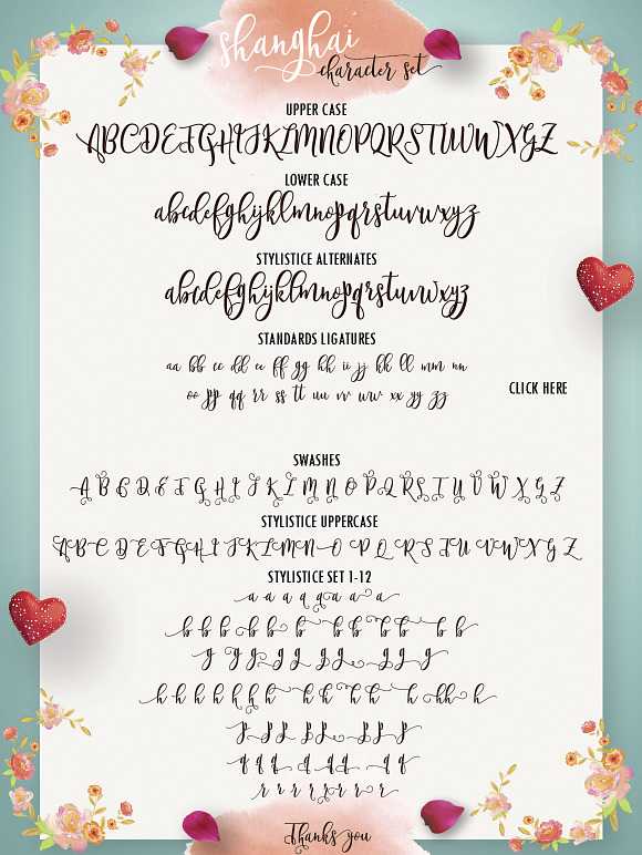 Hello Shanghai Script in Script Fonts - product preview 8