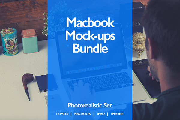 Macbook Mock-ups Bundle