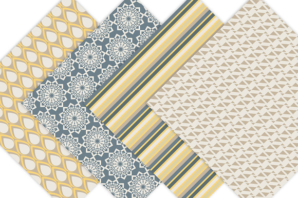Retro Digital Paper Patterns in Patterns - product preview 1
