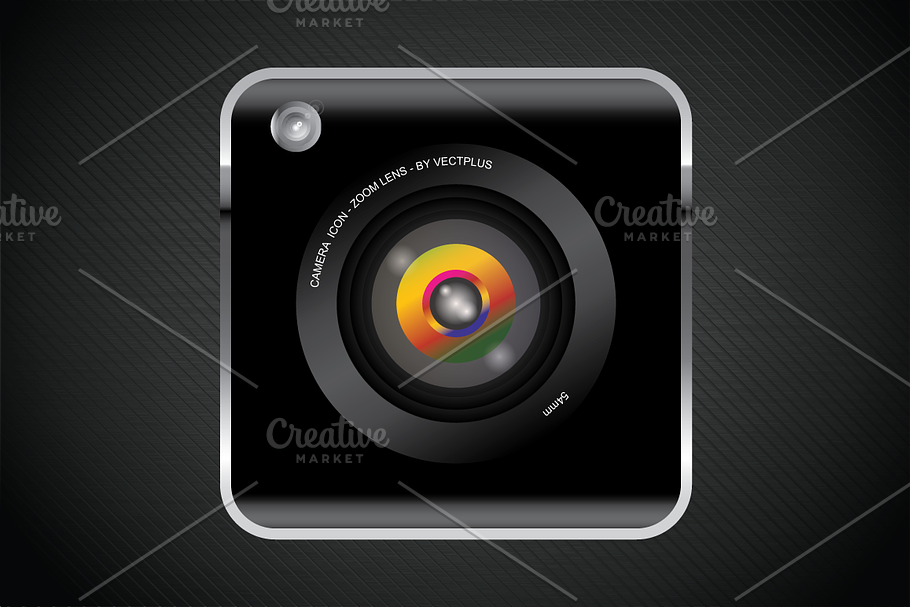 High resolution camera icon in Graphics - product preview 8