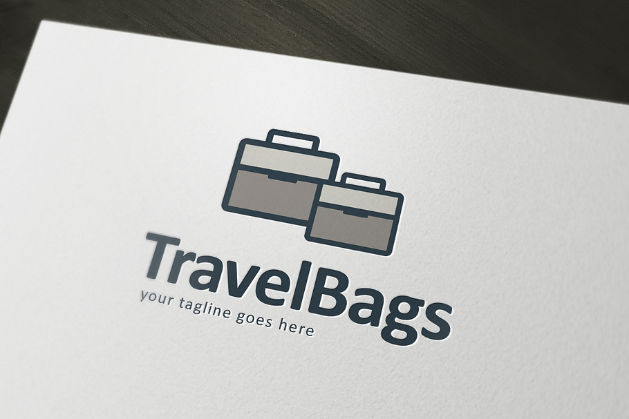 Travel Bags Logo Template